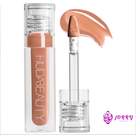 HUDA BEAUTY Faux Filler Shiny Non-Sticky Lip Gloss